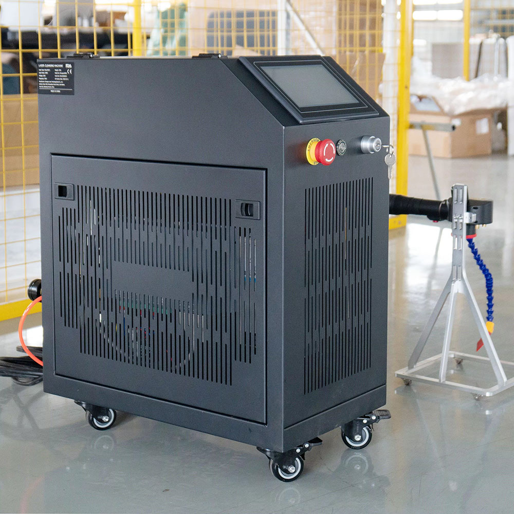 Industrial Laser Rust Removal Machine - Máquina de Limpieza Láser Pulsada para
