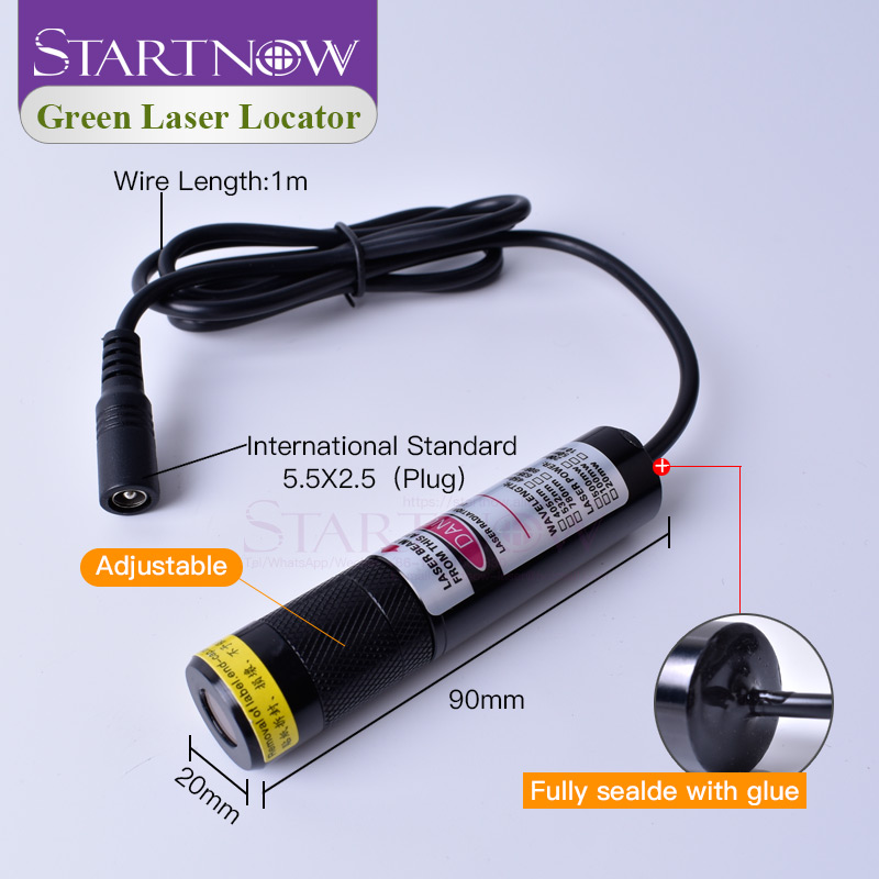 Posicionador Láser Verde 520nm - Industrial Green Laser Pointer reseña y precio