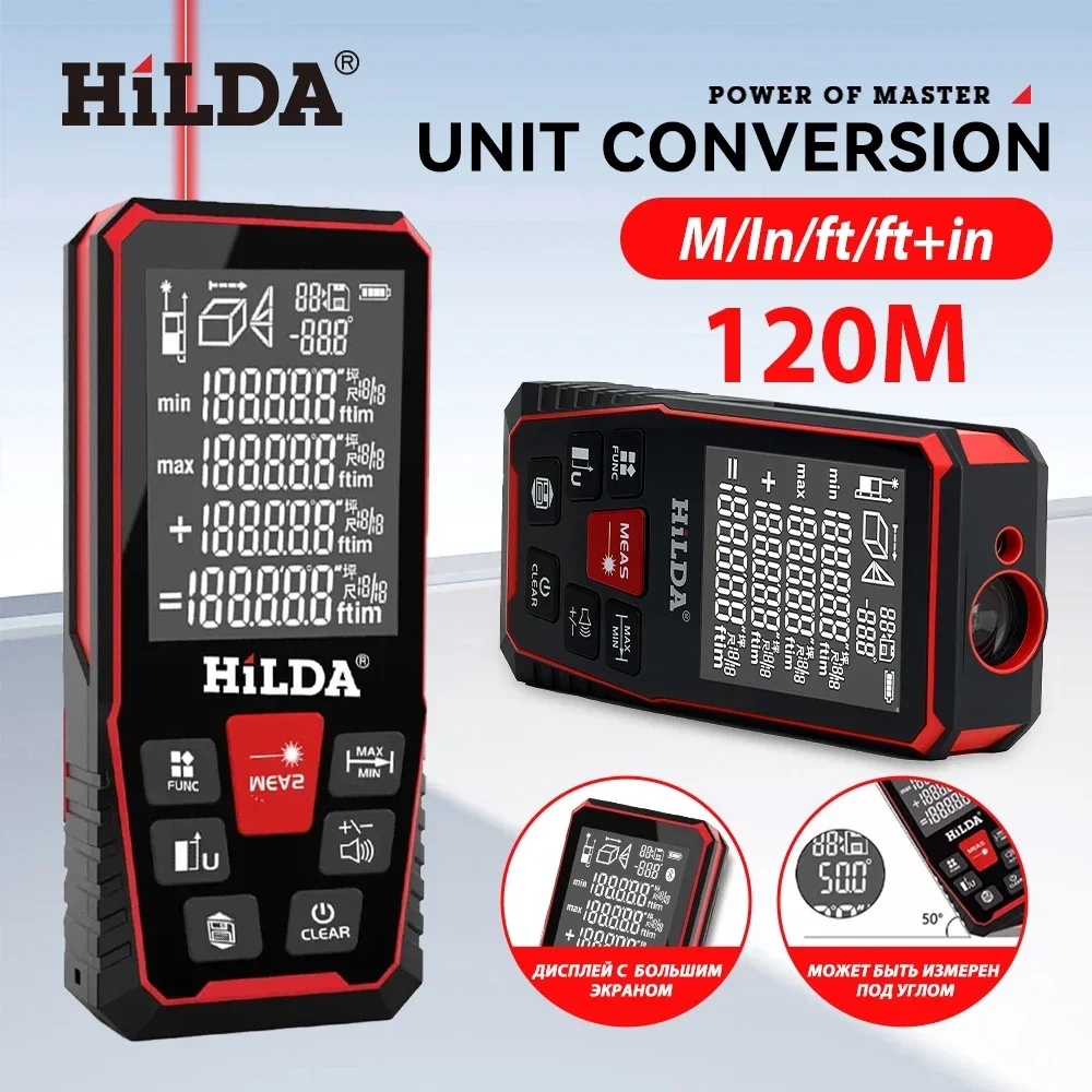 HILDA-telémetro láser Profesio - Industrial Laser Tape Measure reseña y precio