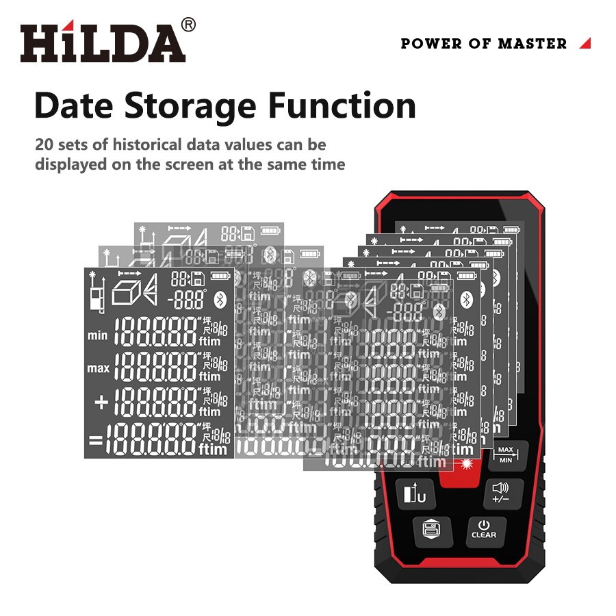 HILDA-telémetro láser Profesio - Industrial Laser Tape Measure reseña y precio