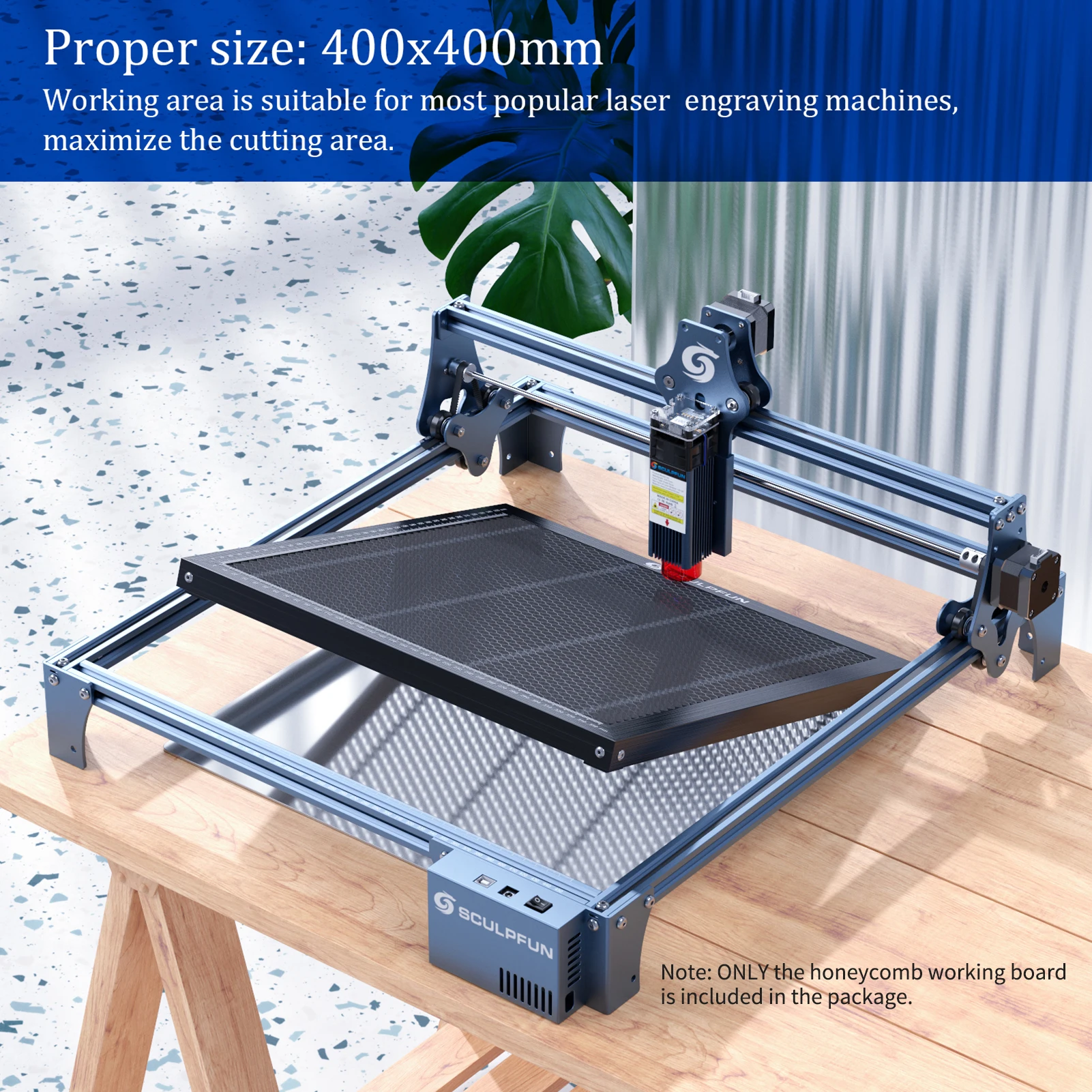 Cama de trabajo con grabador l - Co2 Laser Engraving Machine reseña y precio
