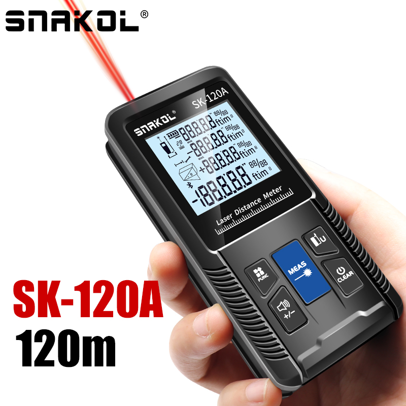 SNAKOL - Medidor de Distancia  - Industrial Laser Tape Measure reseña y precio