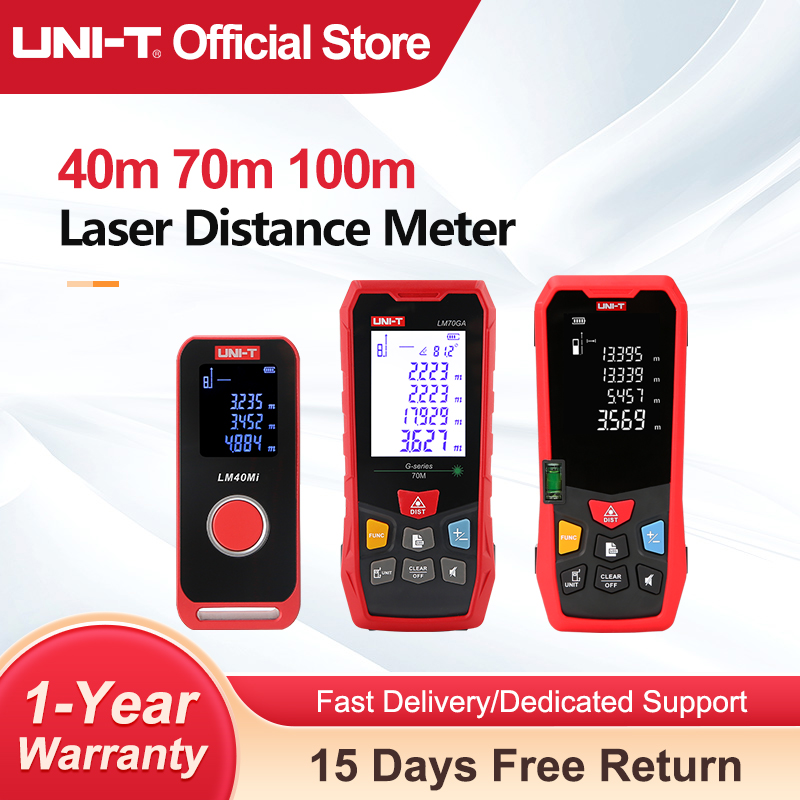 Medidor de Distancia Láser UNI - Industrial Laser Tape Measure reseña y precio